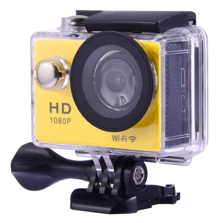 N9 1080P HDMI Waterproof Sport Action Camera Professional Portable 2.0 inch Screen 140 Degrees Wide Angle Lens Support WiFi Function, Water Resistant Depth: 30M