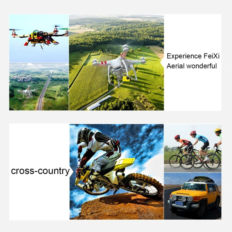 N9 1080P HDMI Waterproof Sport Action Camera Professional Portable 2.0 inch Screen 140 Degrees Wide Angle Lens Support WiFi Function, Water Resistant Depth: 30M