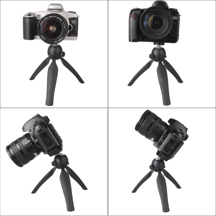 Multi-function Mini Tripod Holder Stand Mount for Mobile Phone / Digital Camera(Black)