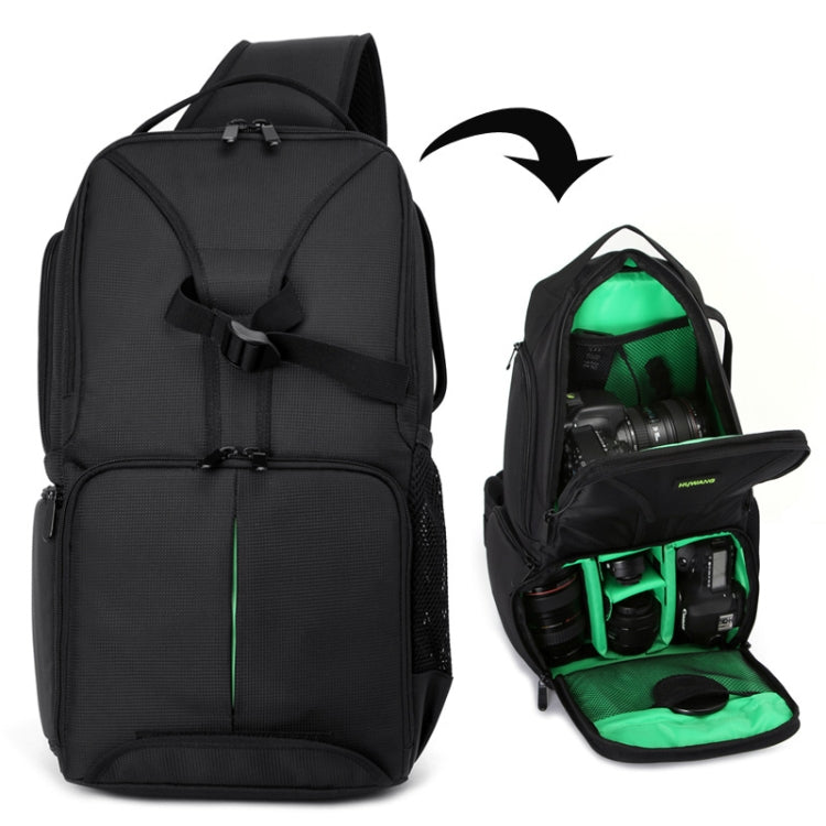 HUWANG Waterproof Shoulder Backpack  Padded Shockproof Camera Case Bag for Nikon