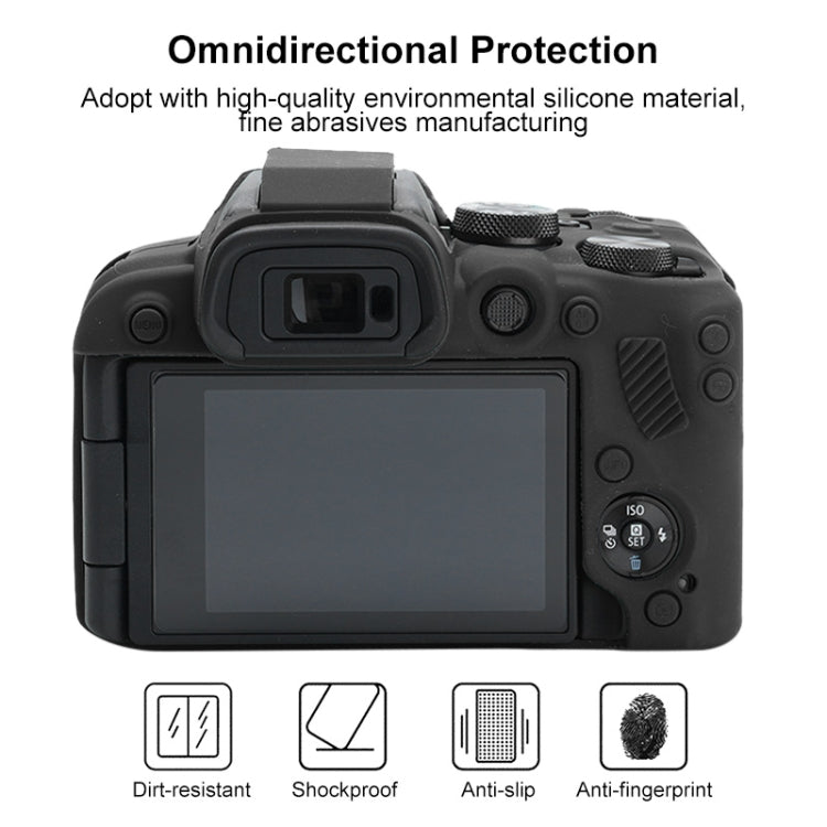 For Canon EOS R10 Soft Silicone Protective Case