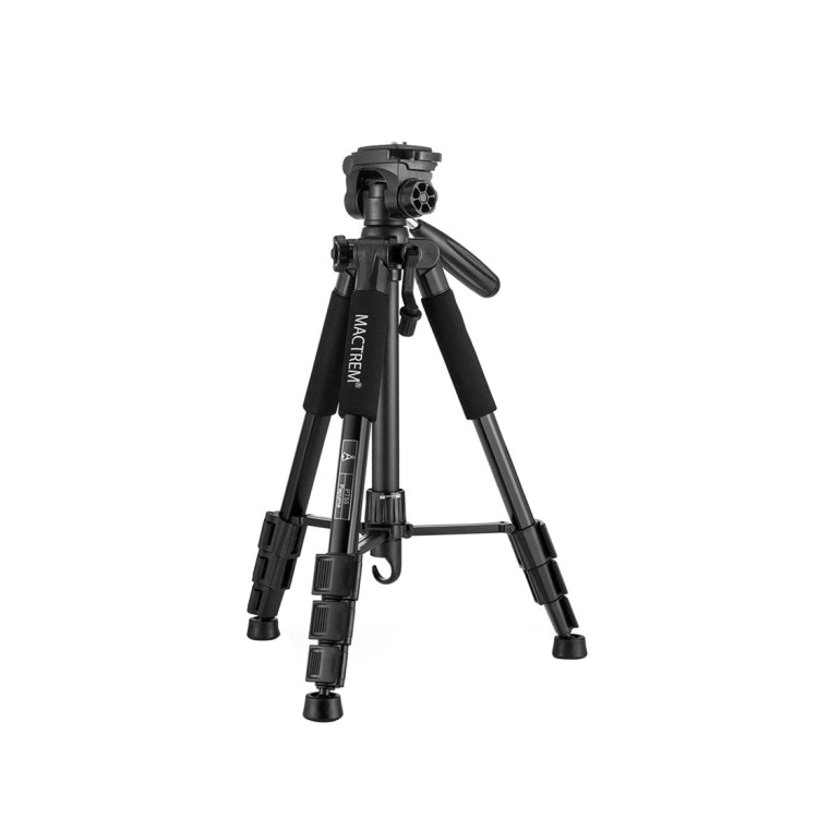 MACTREM PT55 Aluminum Alloy + ABS Camera Tripod with 3 Way 360 Degree Panhead for DSLR / SLR / Canon / Nikon / Sony / Olympus / DV Includes Carrying Case