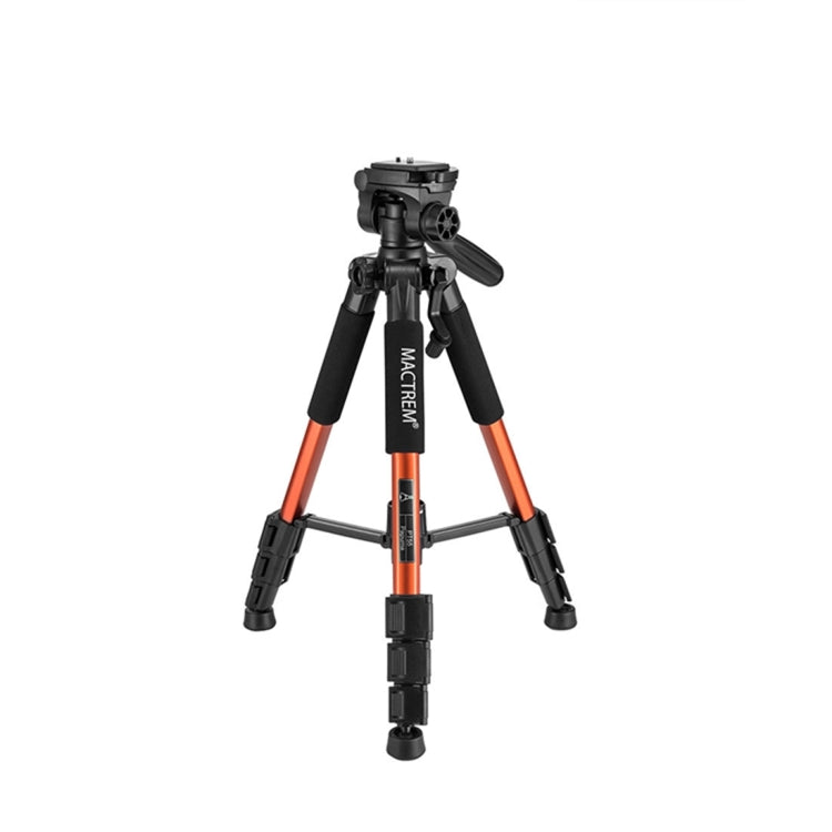 MACTREM PT55 Aluminum Alloy + ABS Camera Tripod with 3 Way 360 Degree Panhead for DSLR / SLR / Canon / Nikon / Sony / Olympus / DV Includes Carrying Case