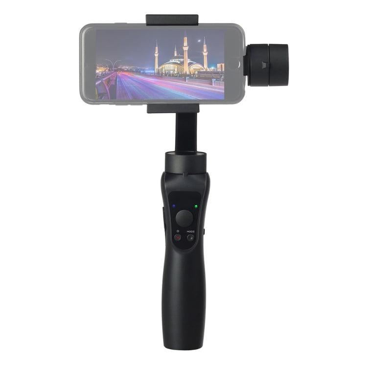 S5 3-Axis Stabilized Handheld Gimbal Stabilizer for Smartphones(Black)