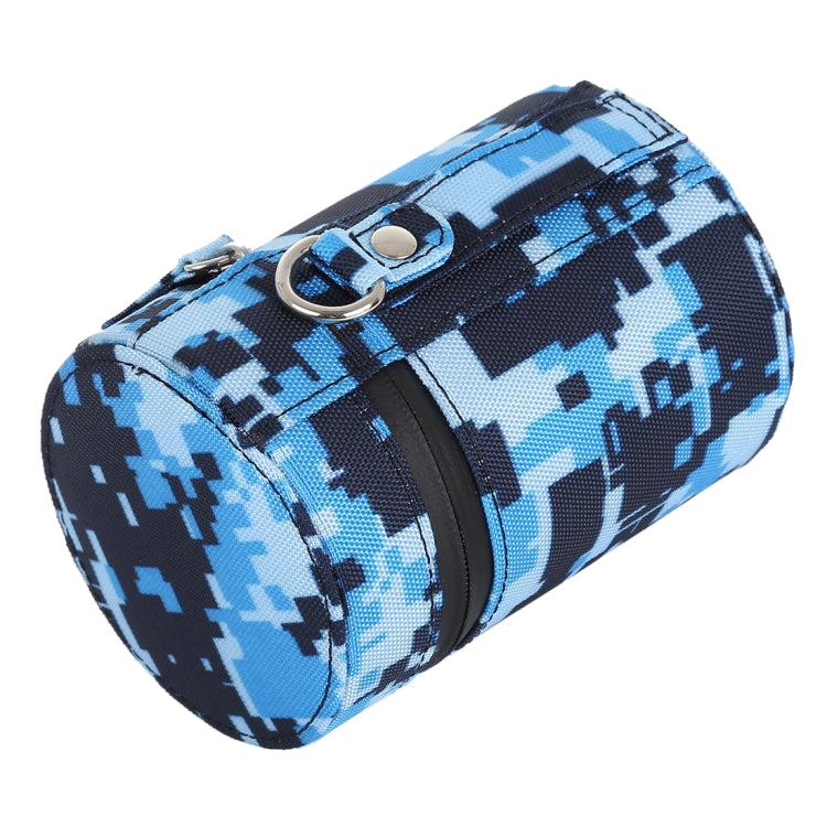 Camouflage Color Small Lens Case Zippered Cloth Pouch Box for DSLR Camera Lens, Size: 11x8x8cm