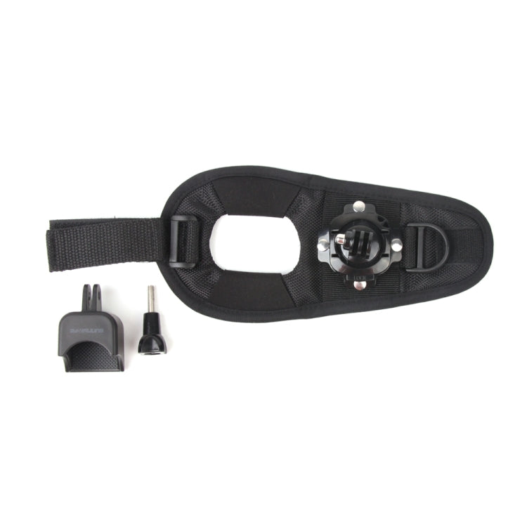 Elastic Adjustable Wrist Strap Mount Belt with Adapter for DJI OSMO Pocke(Black)