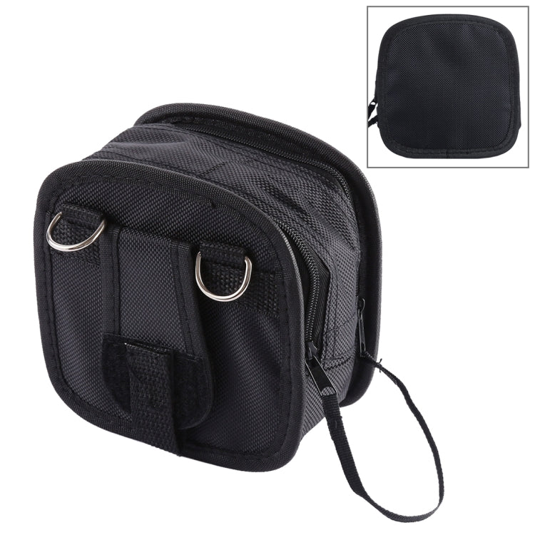 9PCS Nylon Filter Bag with Strap, Size:14Ã—12Ã—6cm(Black)