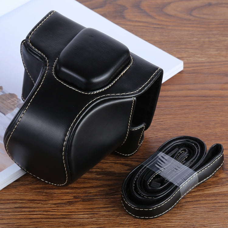 XT100 PU Leather Camera Protective bag for FUJIFILM X-T100 Camera, with Strap