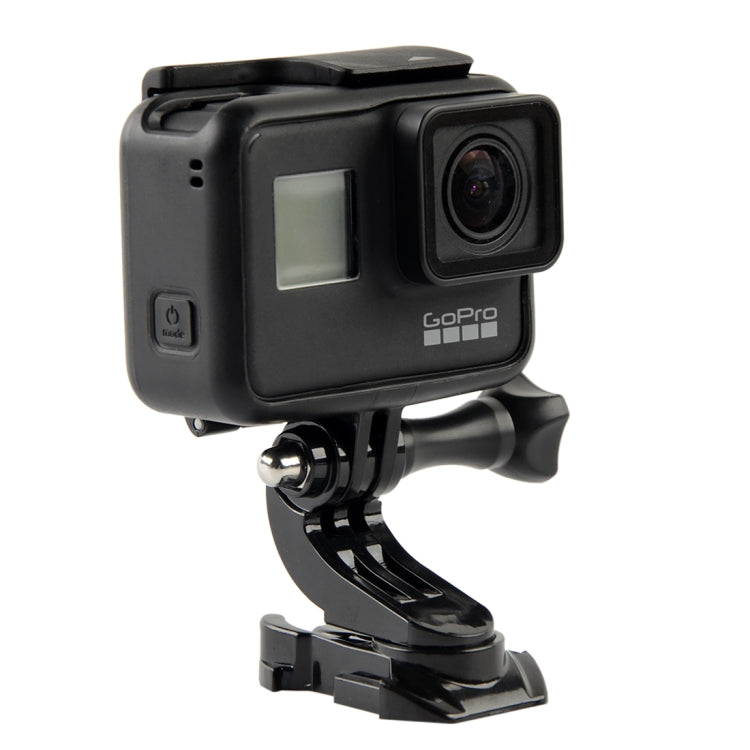 GP451 360-degree Rotating J-type Base for GoPro Hero11 Black / HERO10 Black /9 Black /8 Black /7 /6 /5 /5 Session /4 Session /4 /3+ /3 /2 /1, DJI Osmo Action and Other Action Cameras