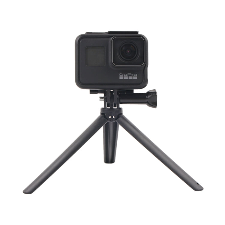 GP456 Tripod Bracket for GoPro Hero11 Black / HERO10 Black /9 Black /8 Black /7 /6 /5 /5 Session /4 Session /4 /3+ /3 /2 /1, DJI Osmo Action and Other Action Cameras and 4-6.8 inch Phones