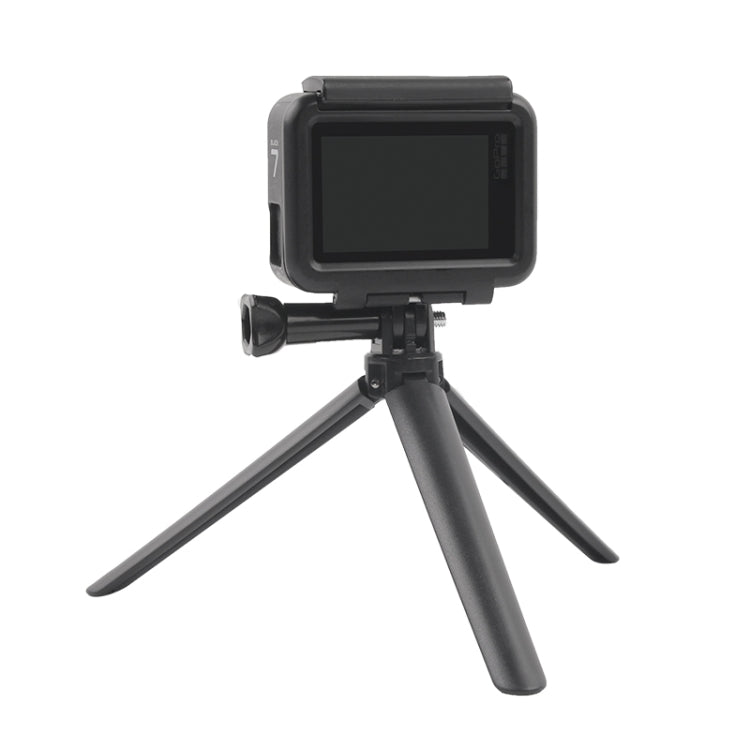 GP456 Tripod Bracket for GoPro Hero11 Black / HERO10 Black /9 Black /8 Black /7 /6 /5 /5 Session /4 Session /4 /3+ /3 /2 /1, DJI Osmo Action and Other Action Cameras and 4-6.8 inch Phones