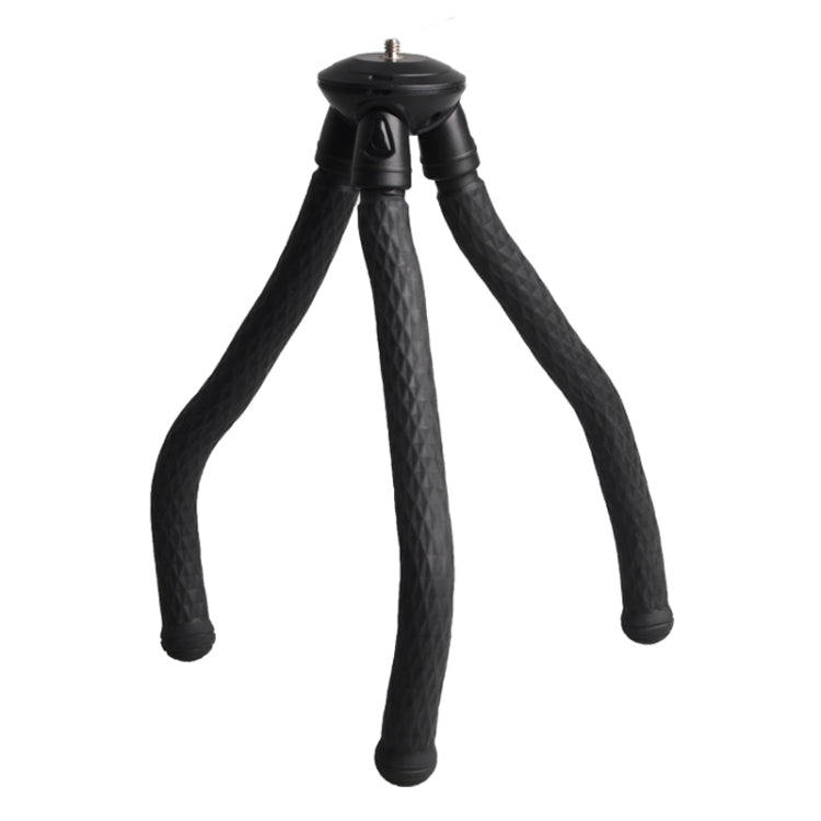 V-R1 Mini Octopus Flexible Tripod Holder with Ball Head for SLR Cameras, GoPro, Cellphone(Black)