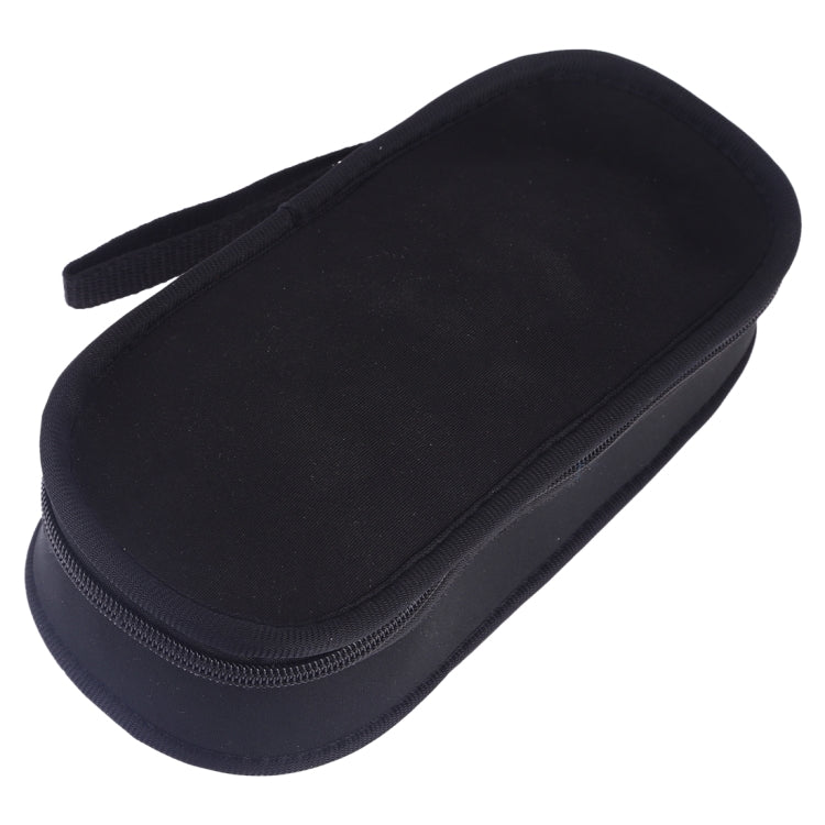 Portable Neoprene Digital Accessories Data Cable Storage Bag(Black)