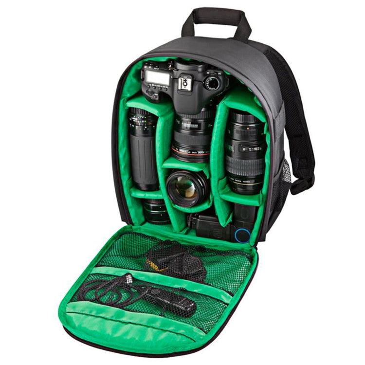 DL-B027 Portable Waterproof Scratch-proof Outdoor Sports Backpack SLR Camera Bag Phone Bag for GoPro, SJCAM, Nikon, Canon, Xiaomi Xiaoyi YI, iPad, Apple, Samsung, Huawei, Size: 27.5 * 12.5 * 34 cm