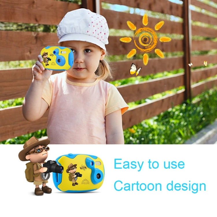 2.0 Mega Pixel 1.44 inch HD Screen Creative DIY Mini Digital Camera for Children
