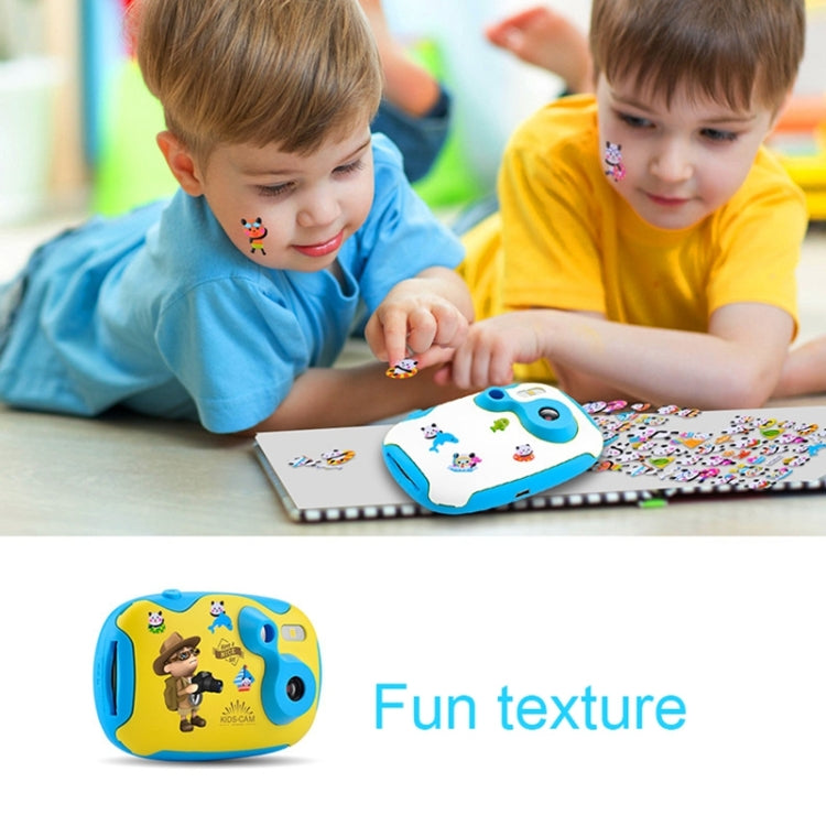 2.0 Mega Pixel 1.44 inch HD Screen Creative DIY Mini Digital Camera for Children