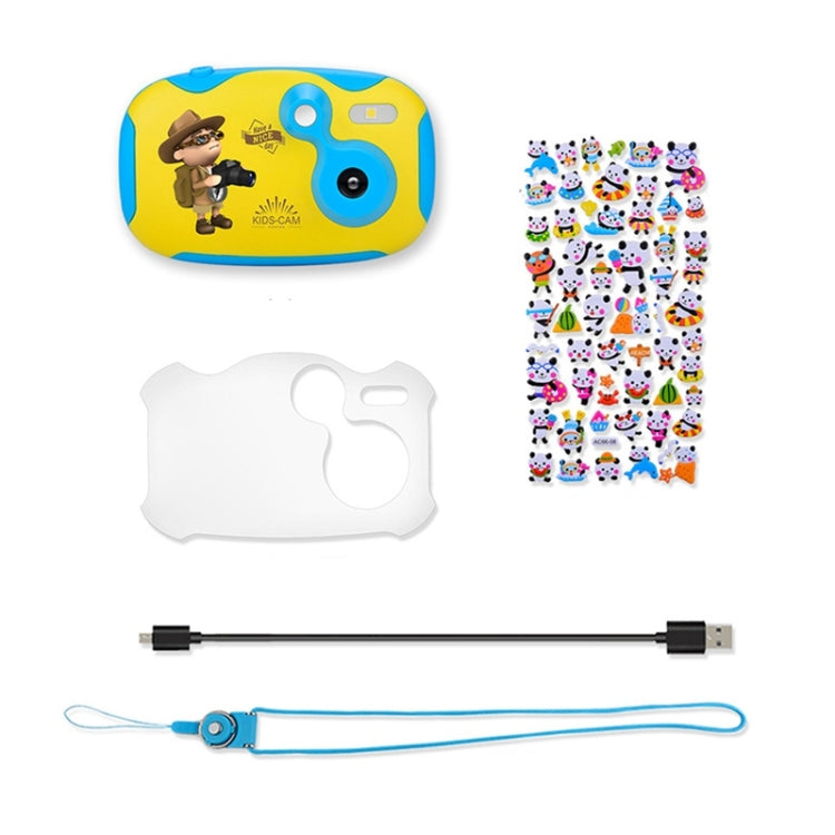 2.0 Mega Pixel 1.44 inch HD Screen Creative DIY Mini Digital Camera for Children