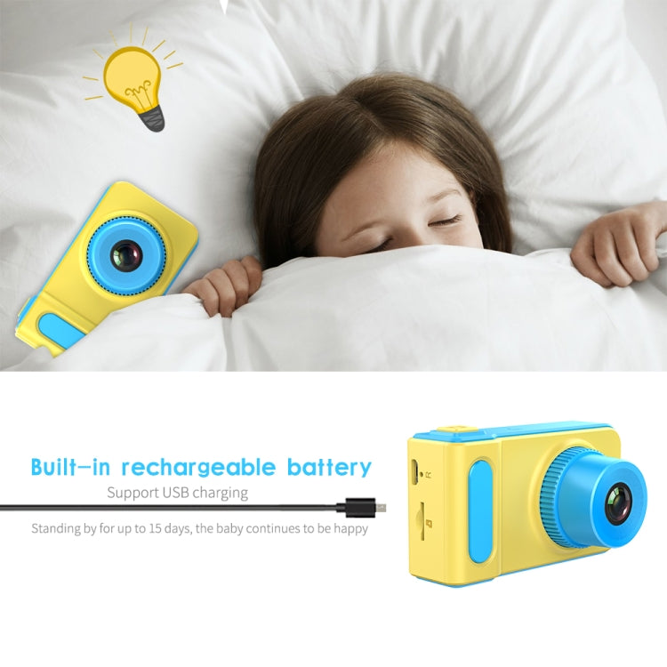 2.0 Mega Pixel 2.0 inch TFT Screen Silicone Shockproof Digital SLR Camera for Children