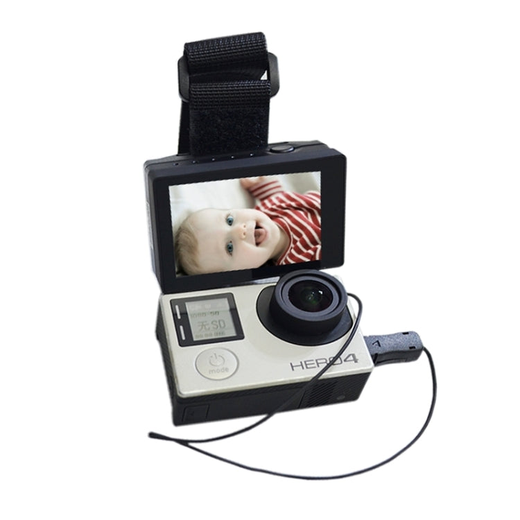 Wired Video Box Family Guard Baby Monitor with Hand Strap & Micro USB Cable & 5 Meters AV Video Cable for GoPro HERO4 / 3+ / 3