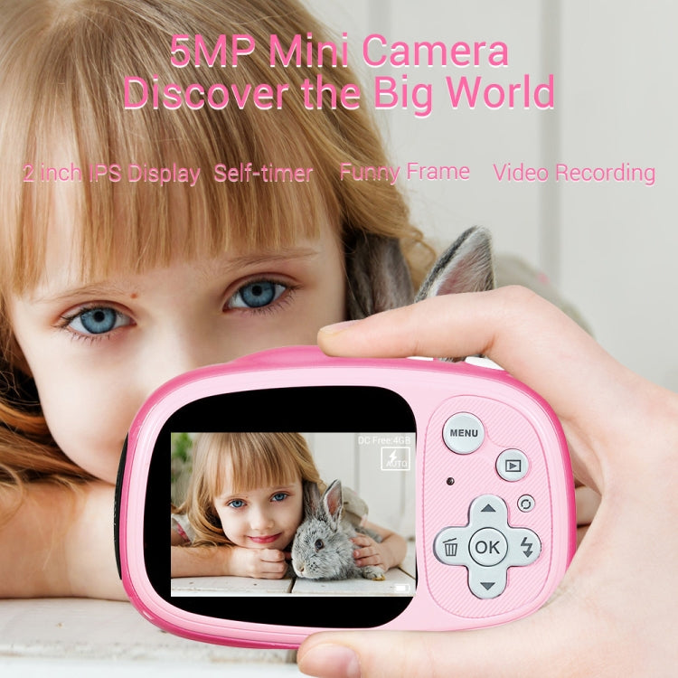 OUKITEL Q1 5.0 MP 2.0 inch HD Screen Digital DV Camera for Children, Support 32GB TF Card IP68 Waterproof