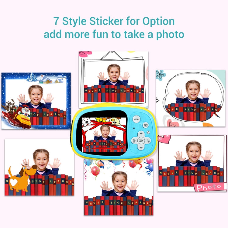 OUKITEL Q1 5.0 MP 2.0 inch HD Screen Digital DV Camera for Children, Support 32GB TF Card IP68 Waterproof