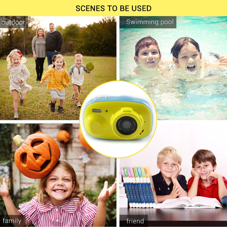 OUKITEL Q1 5.0 MP 2.0 inch HD Screen Digital DV Camera for Children, Support 32GB TF Card IP68 Waterproof