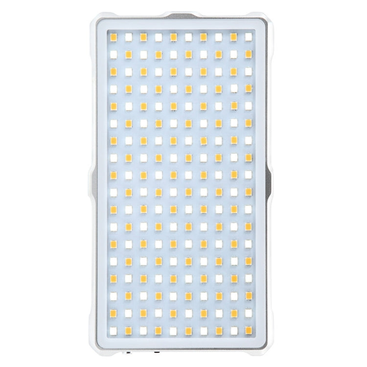 F18 Pocket 180 LEDs Professional Vlogging Photography Video & Photo Studio Light with OLED Display for Canon / Nikon DSLR Cameras(White)