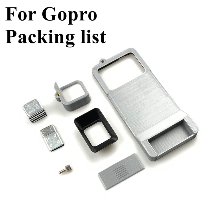 Mobile Gimbal Switch Mount Plate Adapter for GoPro Hero11 Black / HERO10 Black /9 Black /8 Black /7 /6 /5 /5 Session /4 Session /4 /3+ /3 /2 /1, DJI Osmo Action and Other Action Cameras / DJI OSMO Mobile 3
