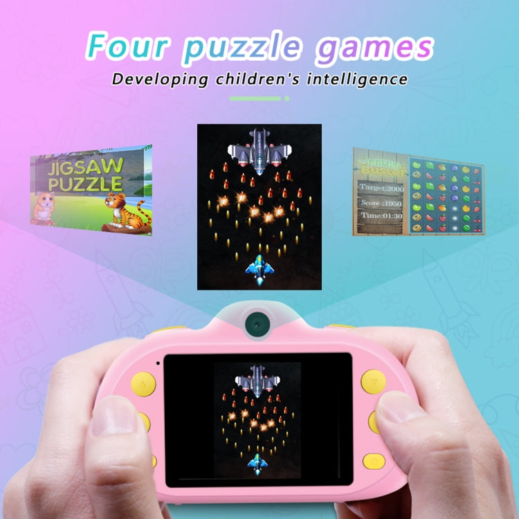 P8 2.4 inch Eight-megapixel Dual-lens Children Camera, Support for 32GB TF Card
