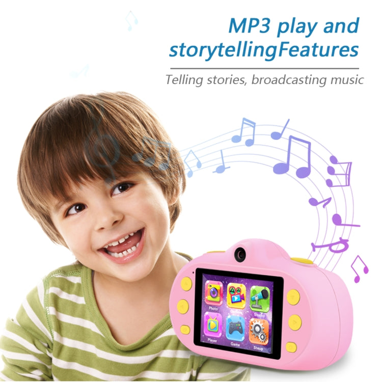 P8 2.4 inch Eight-megapixel Dual-lens Children Camera, Support for 32GB TF Card