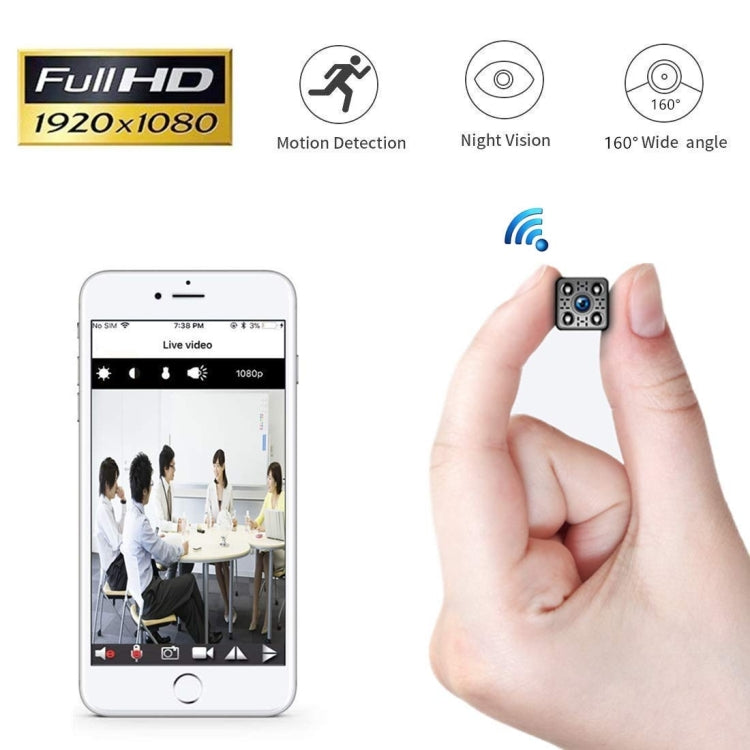 L21 Full HD 1080P WiFi Mini DV Recorder Camera, Support Monitor Detection & Night Vision & TF Card