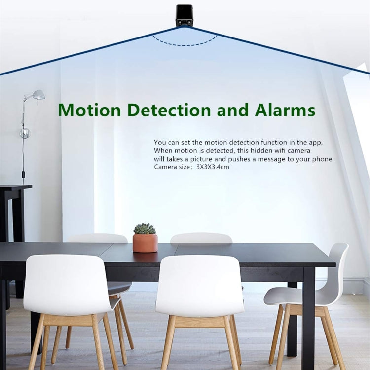 L21 Full HD 1080P WiFi Mini DV Recorder Camera, Support Monitor Detection & Night Vision & TF Card
