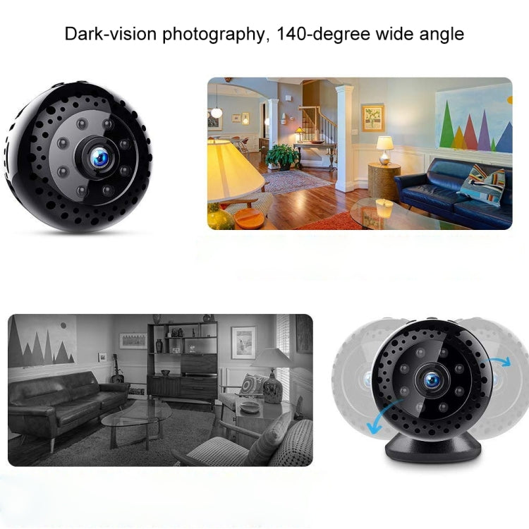 L22 Full HD 1080P WiFi Mini DV Recorder Camera, Support Monitor Detection & Night Vision & TF Card