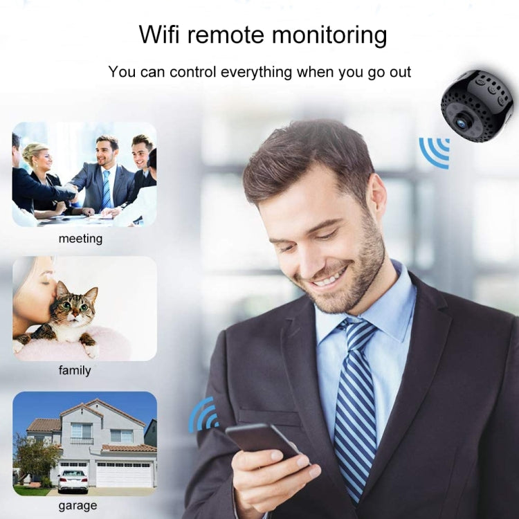 L22 Full HD 1080P WiFi Mini DV Recorder Camera, Support Monitor Detection & Night Vision & TF Card