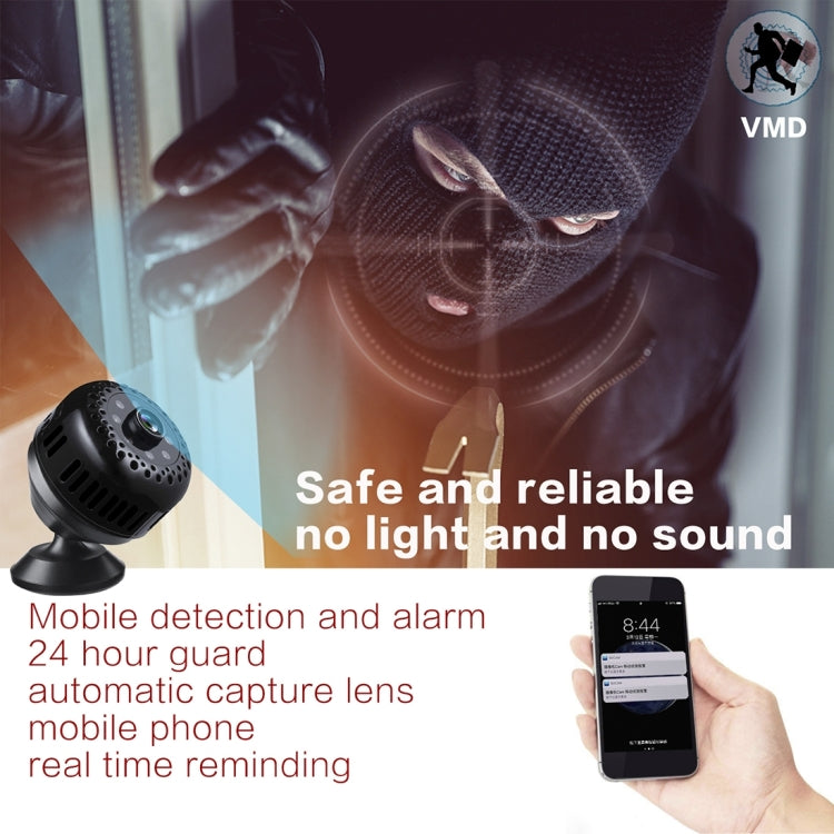 L22 Full HD 1080P WiFi Mini DV Recorder Camera, Support Monitor Detection & Night Vision & TF Card