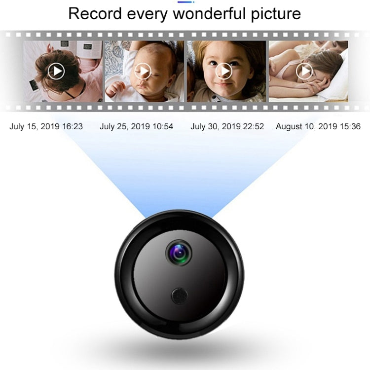 L26 Full HD 1080P WiFi Mini DV Recorder Camera, Support Night Vision & Loop Recording & TF Card