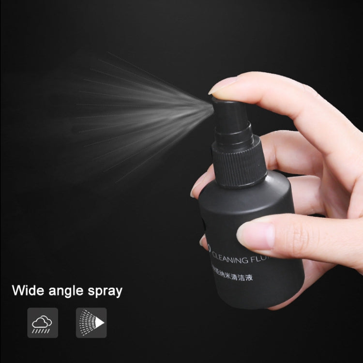 5 in 1 Nano Cleaning Solution + Cleaning Brush + Fiber Wiping Cloth + Cleaning Air Blower Computer Screen Cleaning Solution Digital Product Cleaner Set