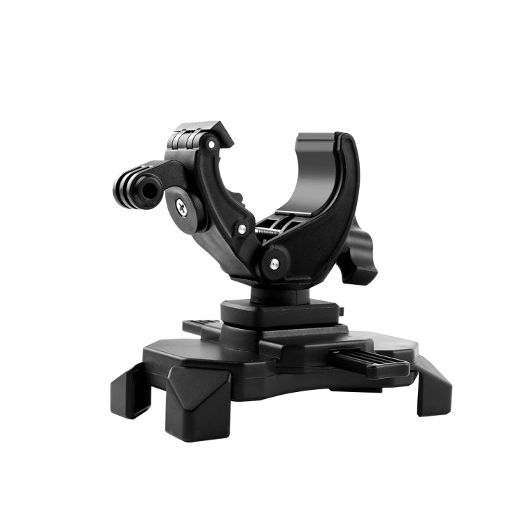 Handlebar Seatpost Pole Mount Bicycle GPS Navigation Handbar Bracket Phone Clamp for GoPro, Suitable for 4.0-6.5 inch Mobile Phones(Black)