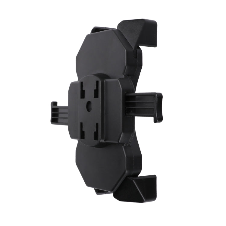 Handlebar Seatpost Pole Mount Bicycle GPS Navigation Handbar Bracket Phone Clamp for GoPro, Suitable for 4.0-6.5 inch Mobile Phones(Black)