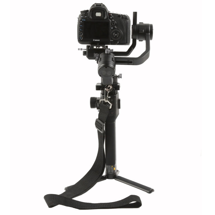 Nylon Braided Lanyard Neck Strap with Aluminum Alloy Extension Ring Clamp Mount Adapter for DJI Ronin S Gimbal