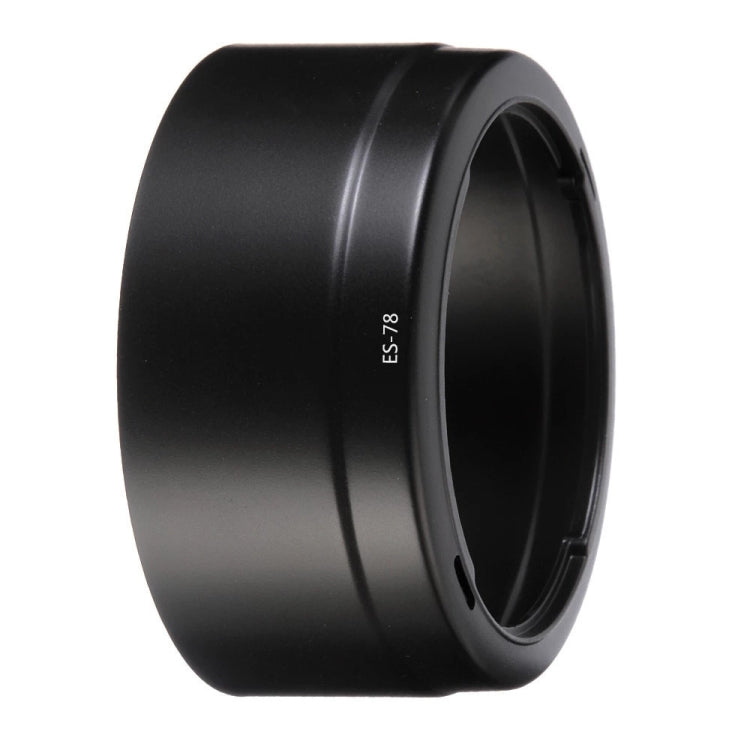 ES-78 Lens Hood Shade for Canon EF 50mm f/1.2L USM Lens(Black)