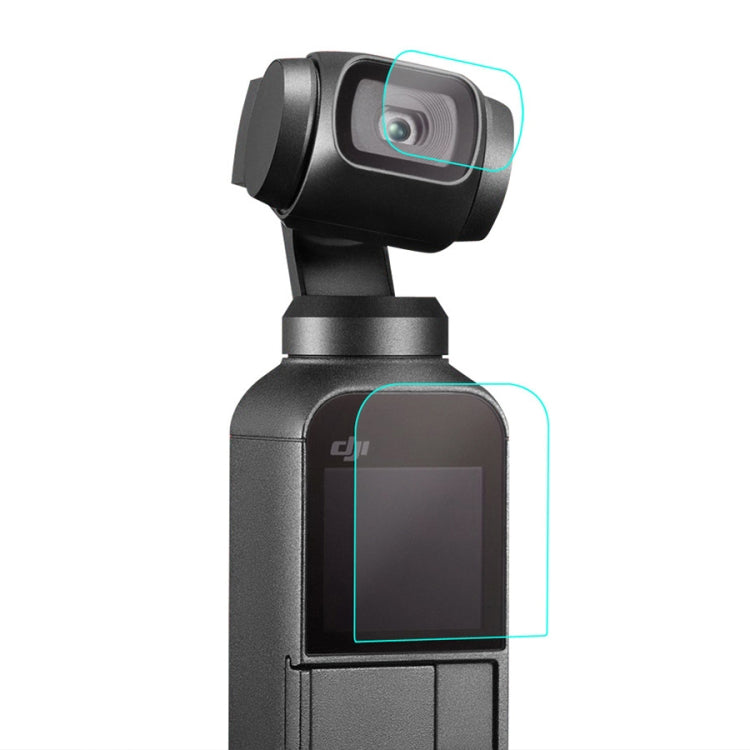 Back Camera Lens Protective Clear Tempered Glass Screen Protector Film for Dji Osmo Pocket