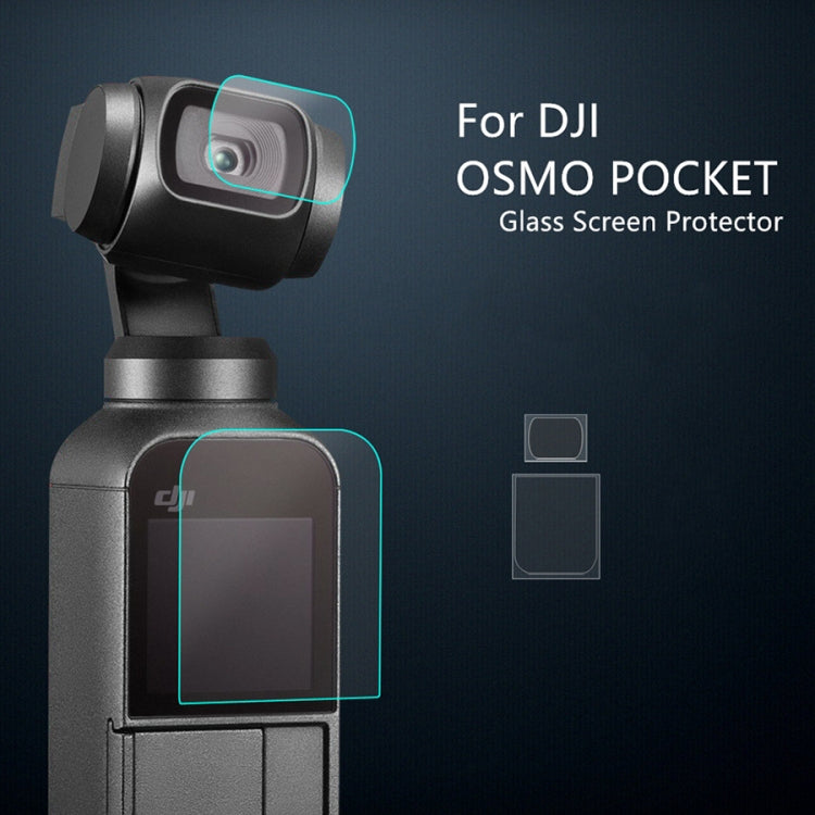 Back Camera Lens Protective Clear Tempered Glass Screen Protector Film for Dji Osmo Pocket