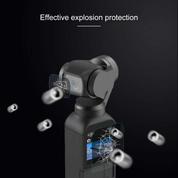 Back Camera Lens Protective Clear Tempered Glass Screen Protector Film for Dji Osmo Pocket