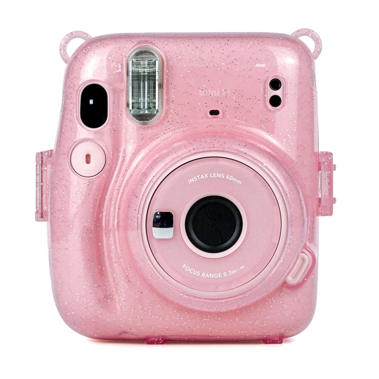 Glitter Power Crystal Case with Strap for FUJIFILM Instax mini 11