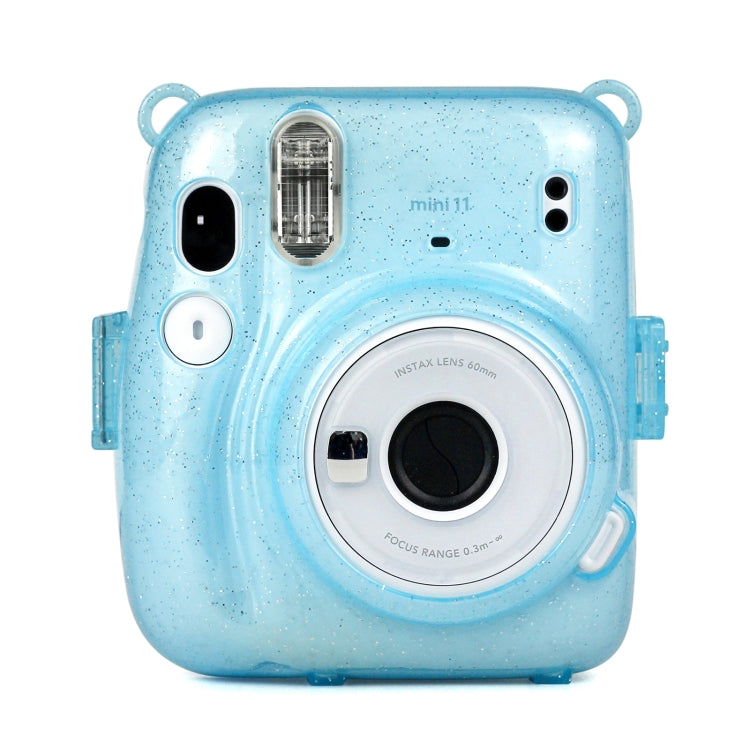 Glitter Power Crystal Case with Strap for FUJIFILM Instax mini 11