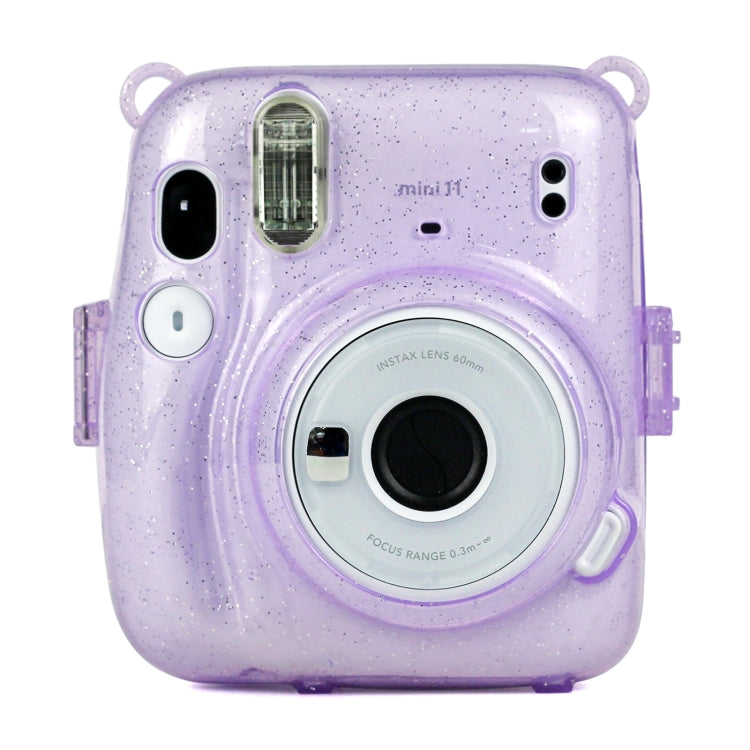 Glitter Power Crystal Case with Strap for FUJIFILM Instax mini 11