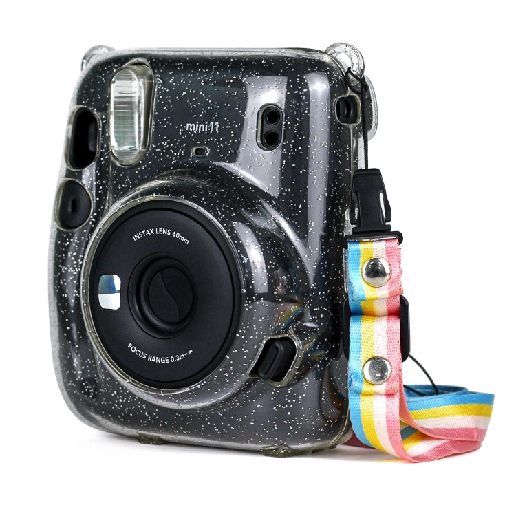 Glitter Power Crystal Case with Strap for FUJIFILM Instax mini 11