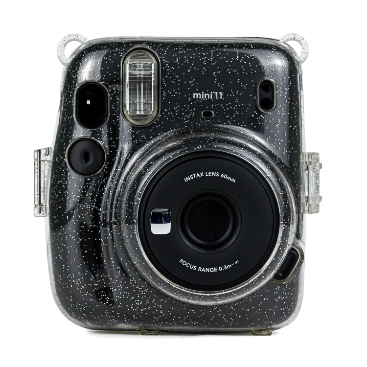 Glitter Power Crystal Case with Strap for FUJIFILM Instax mini 11