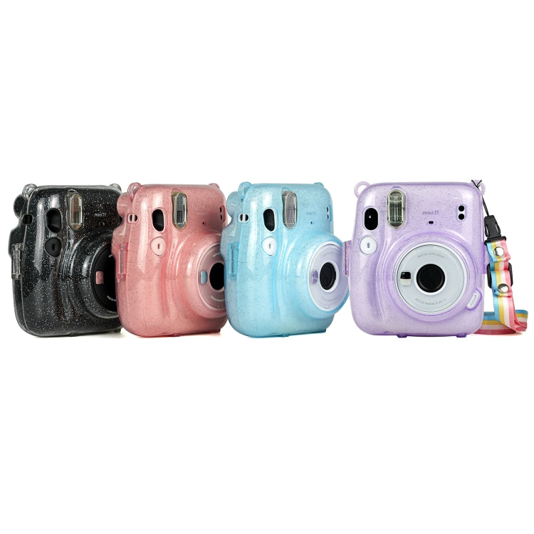 Glitter Power Crystal Case with Strap for FUJIFILM Instax mini 11